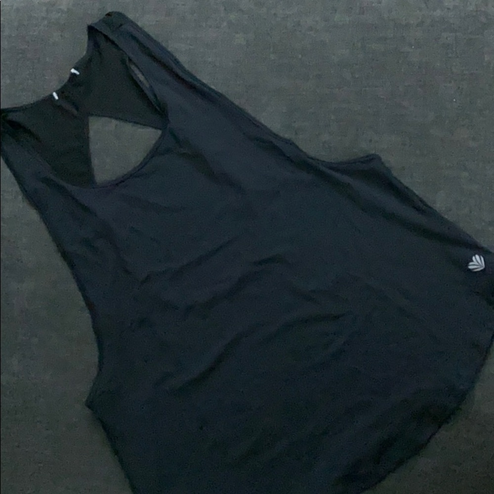 🆕 mesh back gym tank